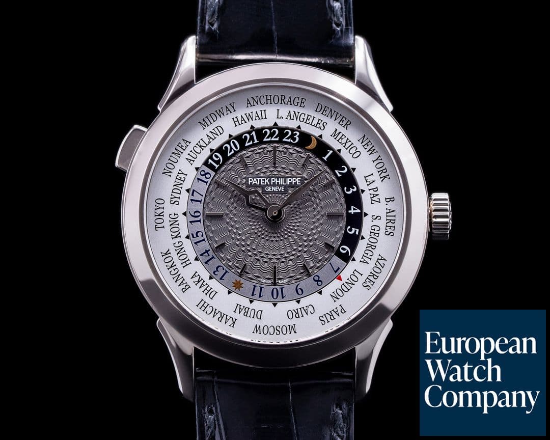 Image of Patek Philippe 5230G World Time White Gold / Deployant 