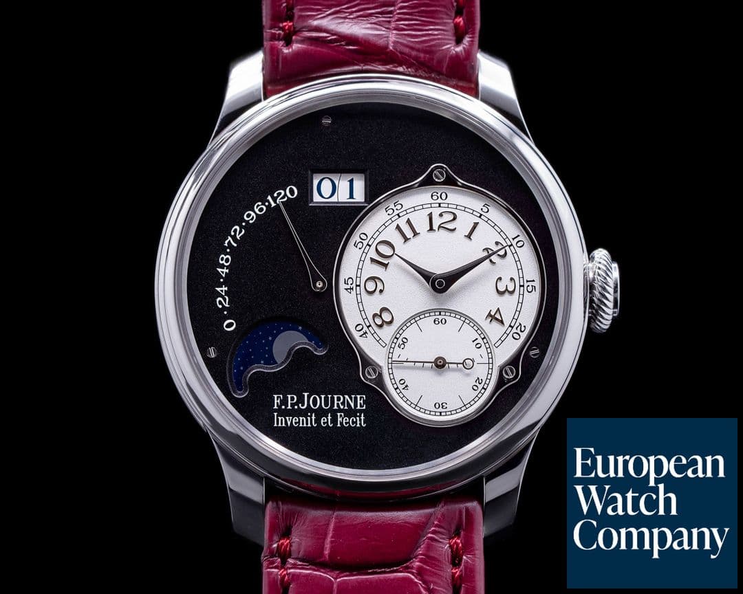 Image of F. P. Journe Octa Lune Automatic BLACK LABEL Platinum 40MM