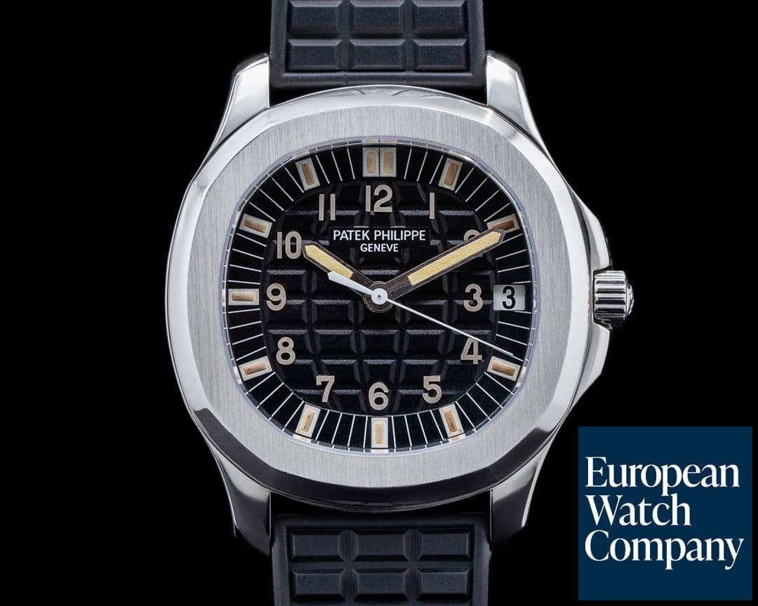 Image of Patek Philippe Aquanaut Automatic Black Dial SS PATEK SERVICE