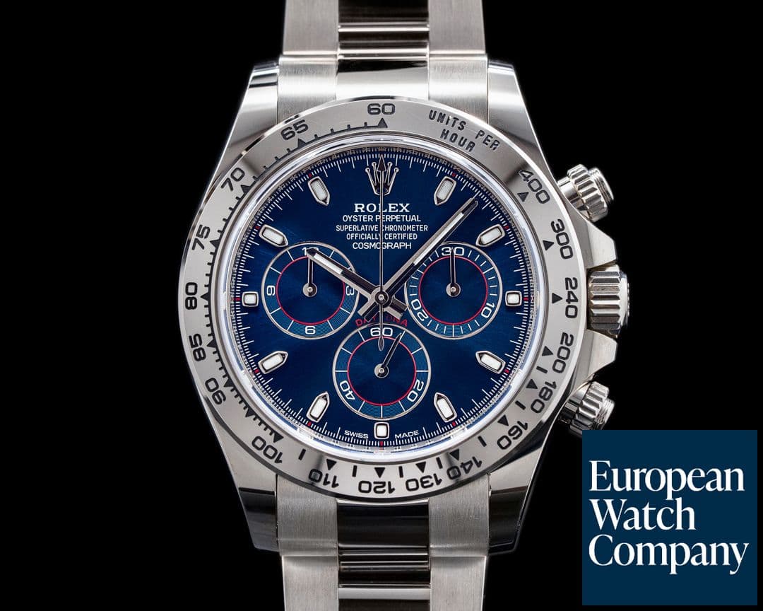 Image of Rolex Daytona 116509 Blue Dial 18K White Gold 2021 
