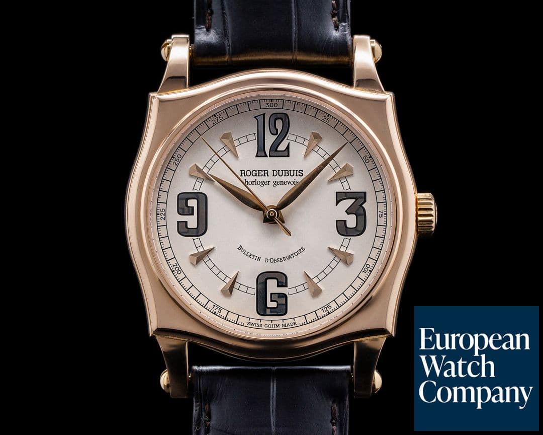 Image of Roger Dubuis Sympathie S40 18K rose Gold Silver Dial
