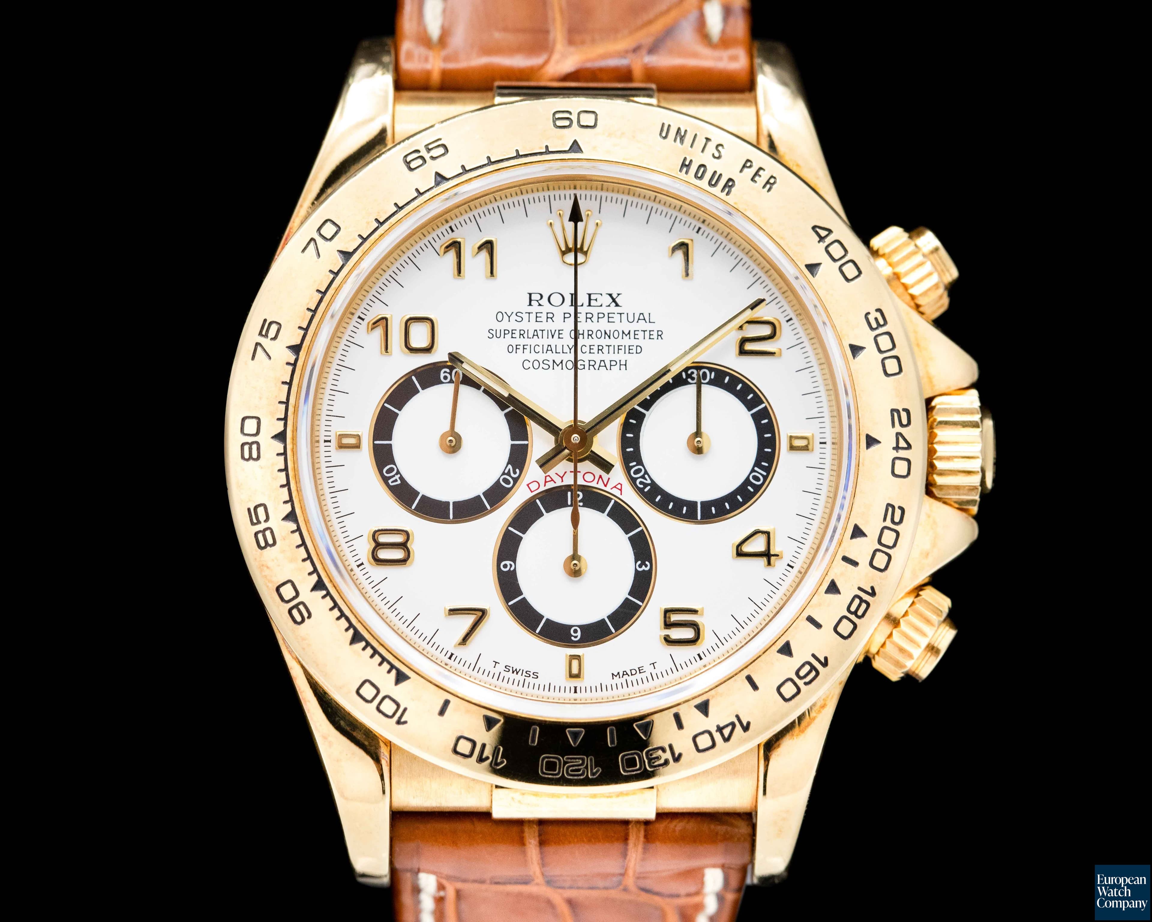 Image of Rolex Zenith Daytona 16518 "Inverted 6" Box & Papers