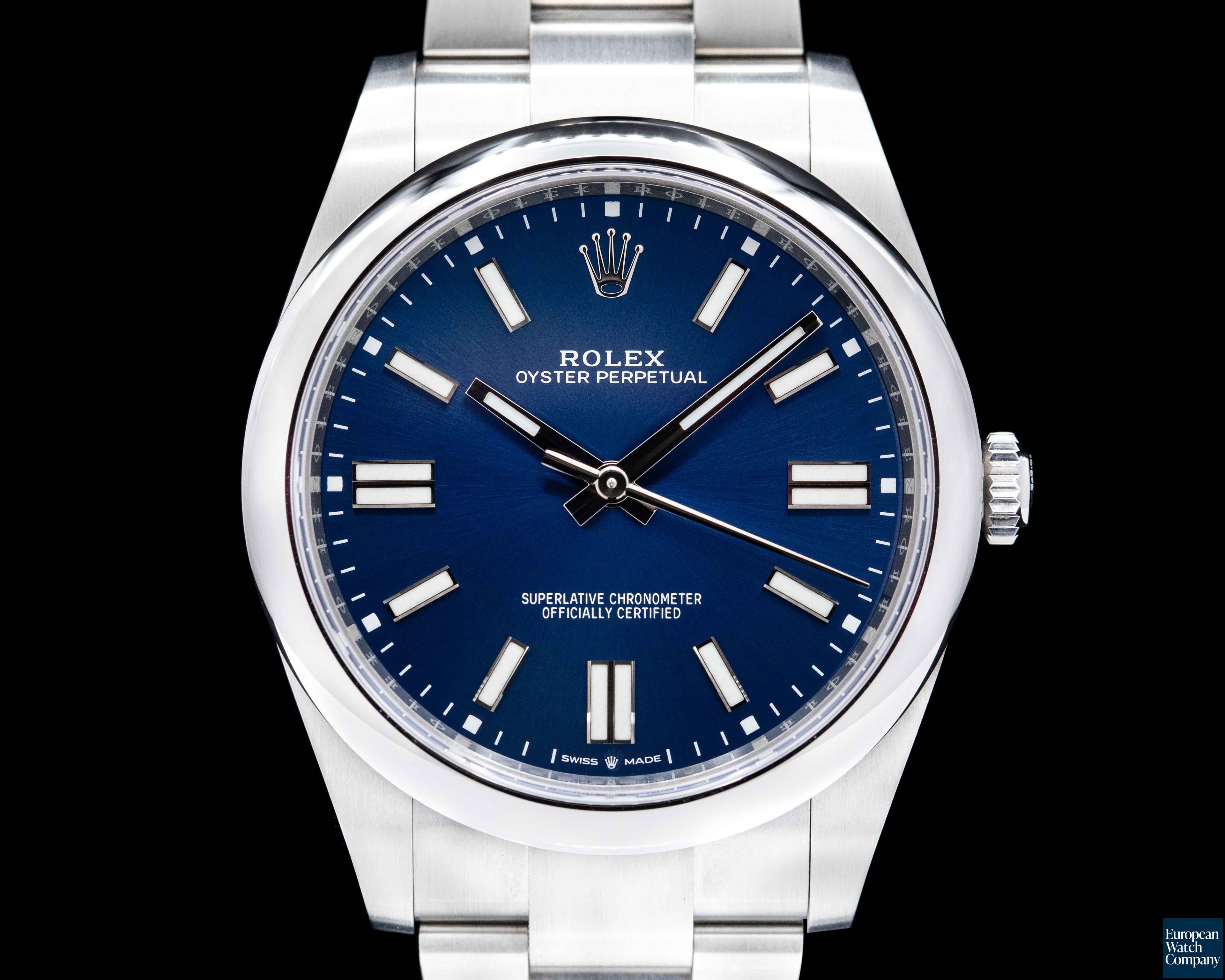 Image of Rolex Oyster Perpetual 124300 41mm SS / Blue Dial 2021