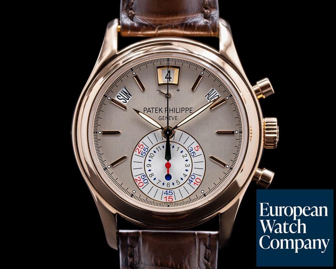 Image of Patek Philippe Annual Calendar Chronograph 5960R 18K Rose Gold