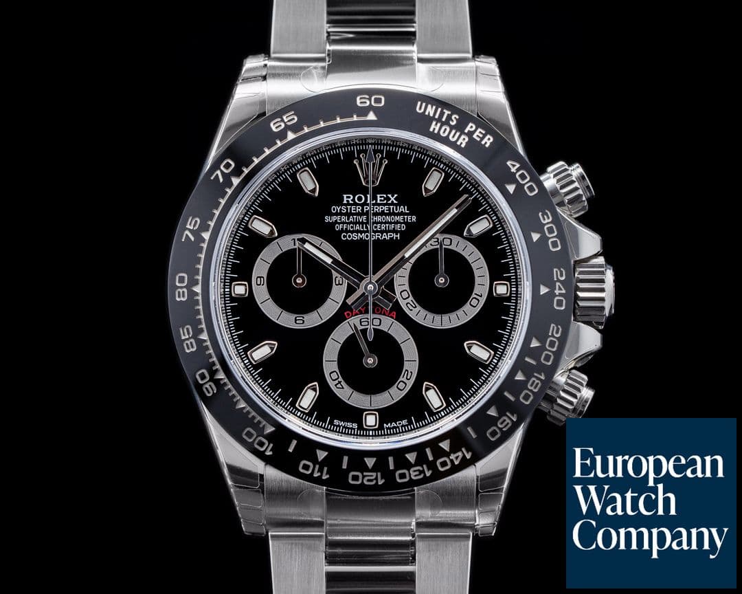 Image of Rolex Daytona 116500 Ceramic Bezel SS / Black Dial UNWORN