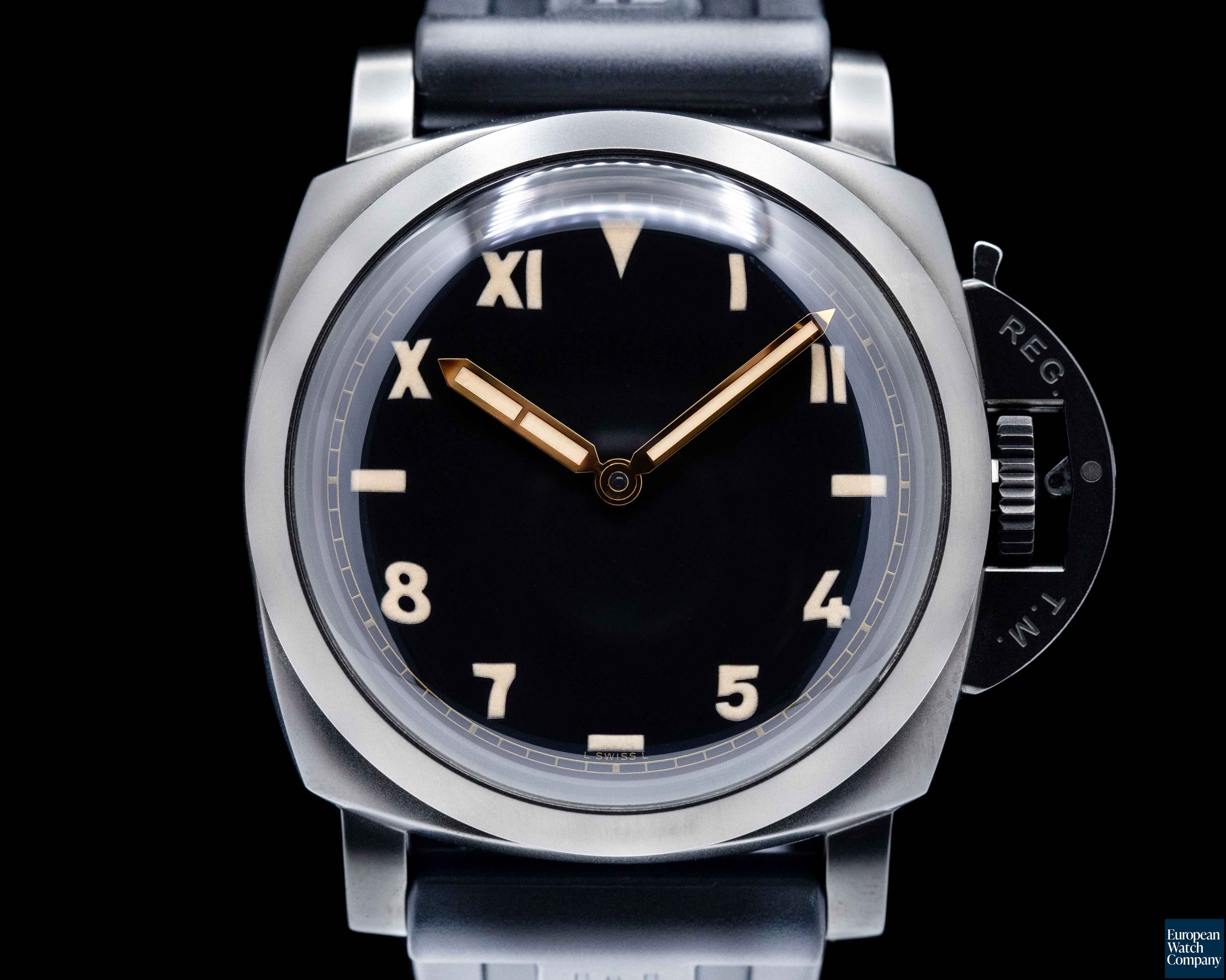 Image of Panerai Luminor 1950 3 Days Titanium DLC