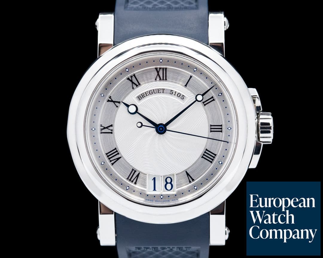 Image of Breguet Marine Big Date SS / Rubber