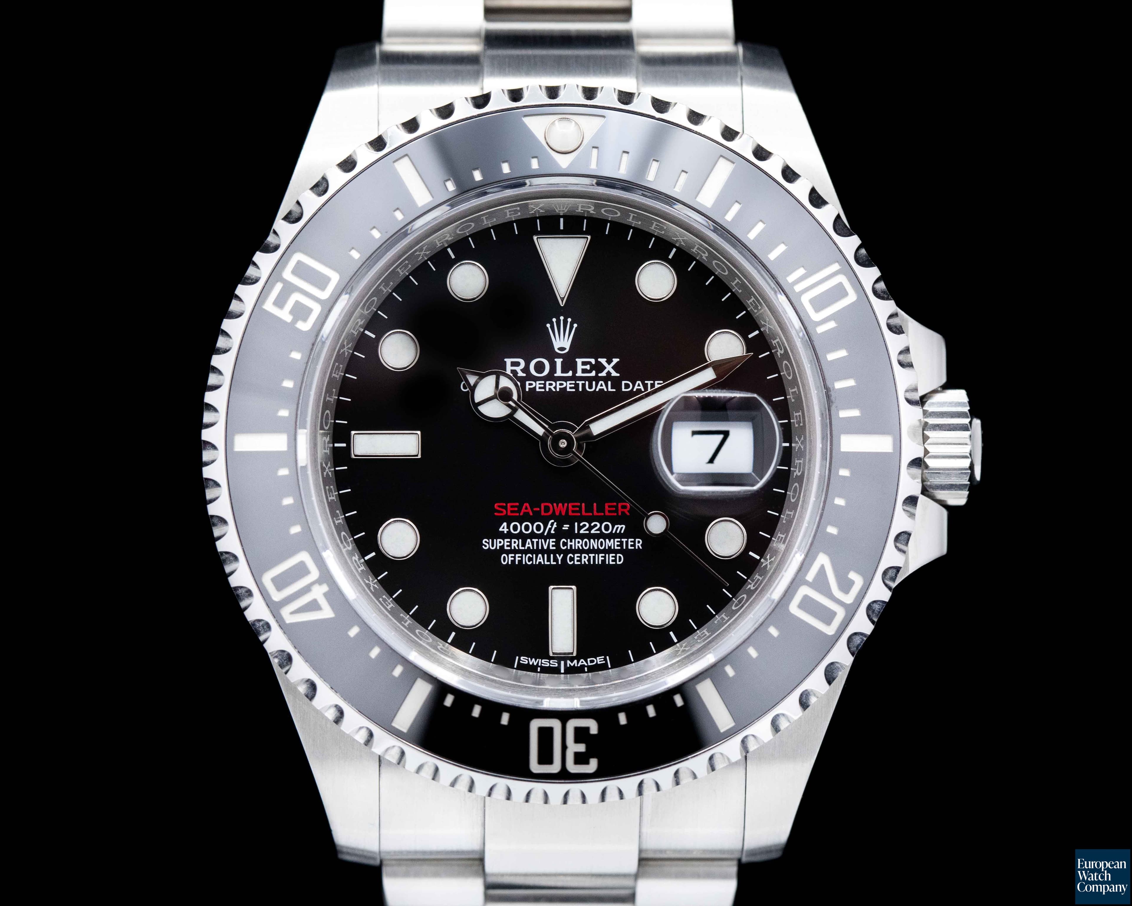 Image of Rolex Sea Dweller 126600 RED 43MM SS 2019