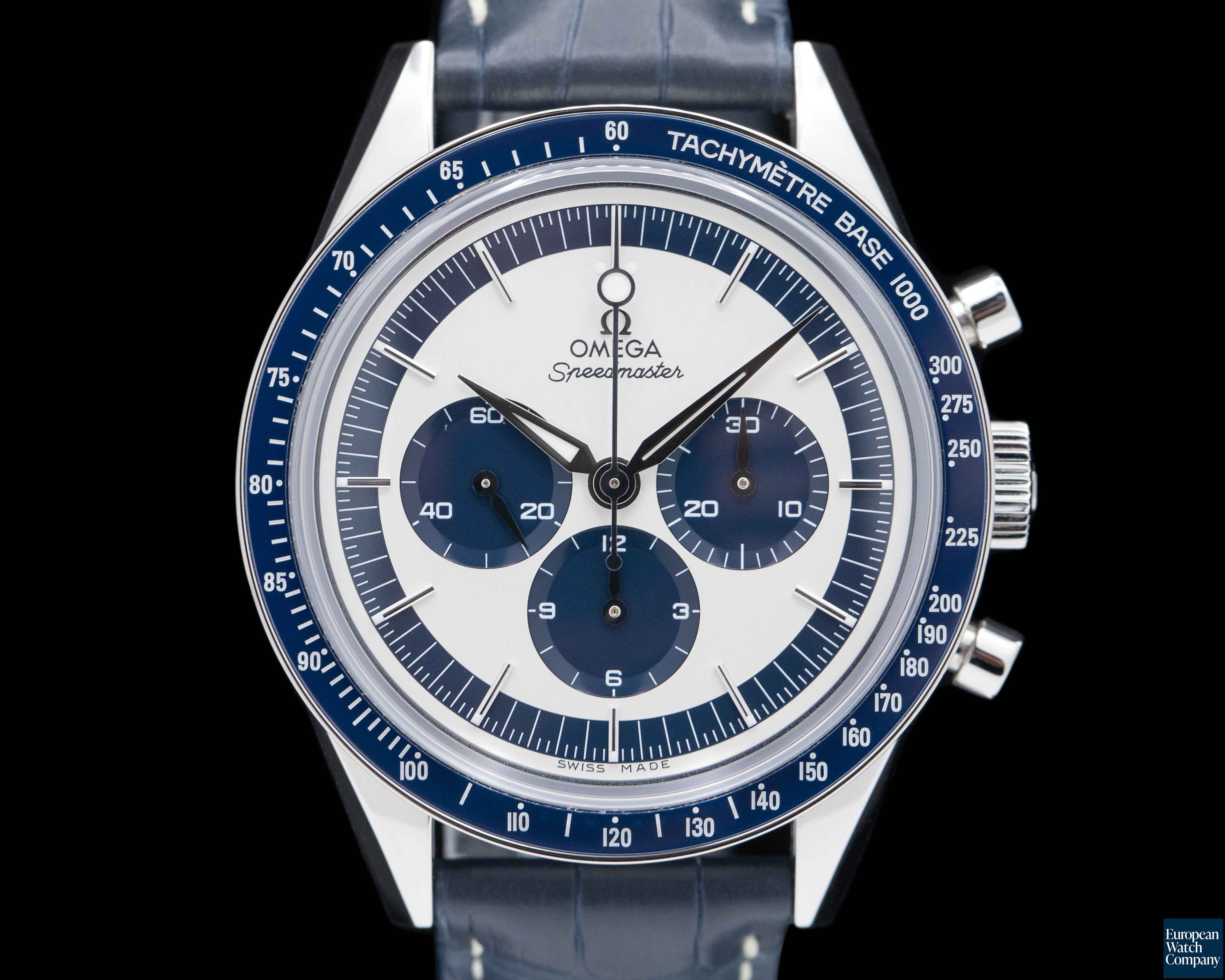 Image of Omega Speedmaster CK 2998 Silver / Blue Dial LIMITED