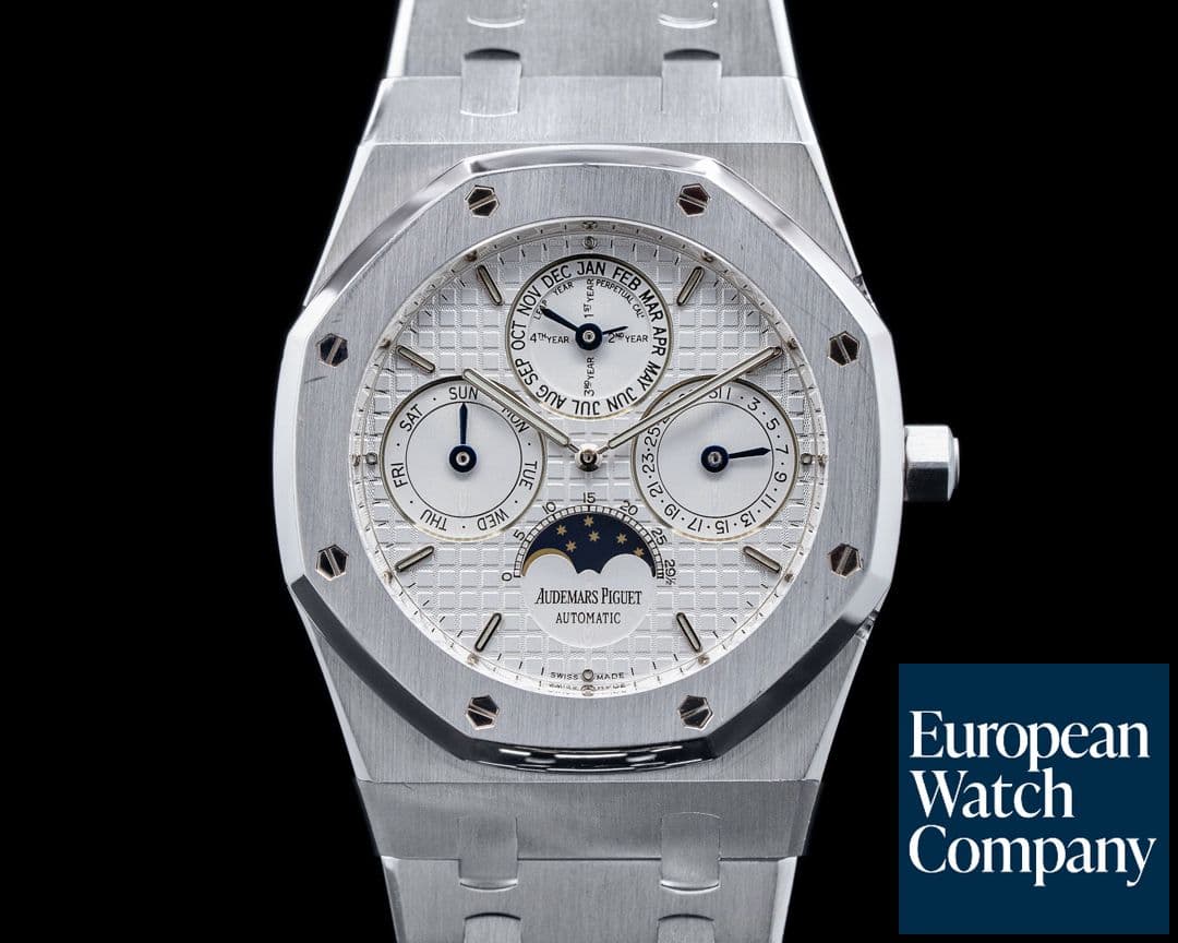 Image of Audemars Piguet Royal Oak 25820ST Quantieme Perpetual Calendar FULL SET + SERVICED
