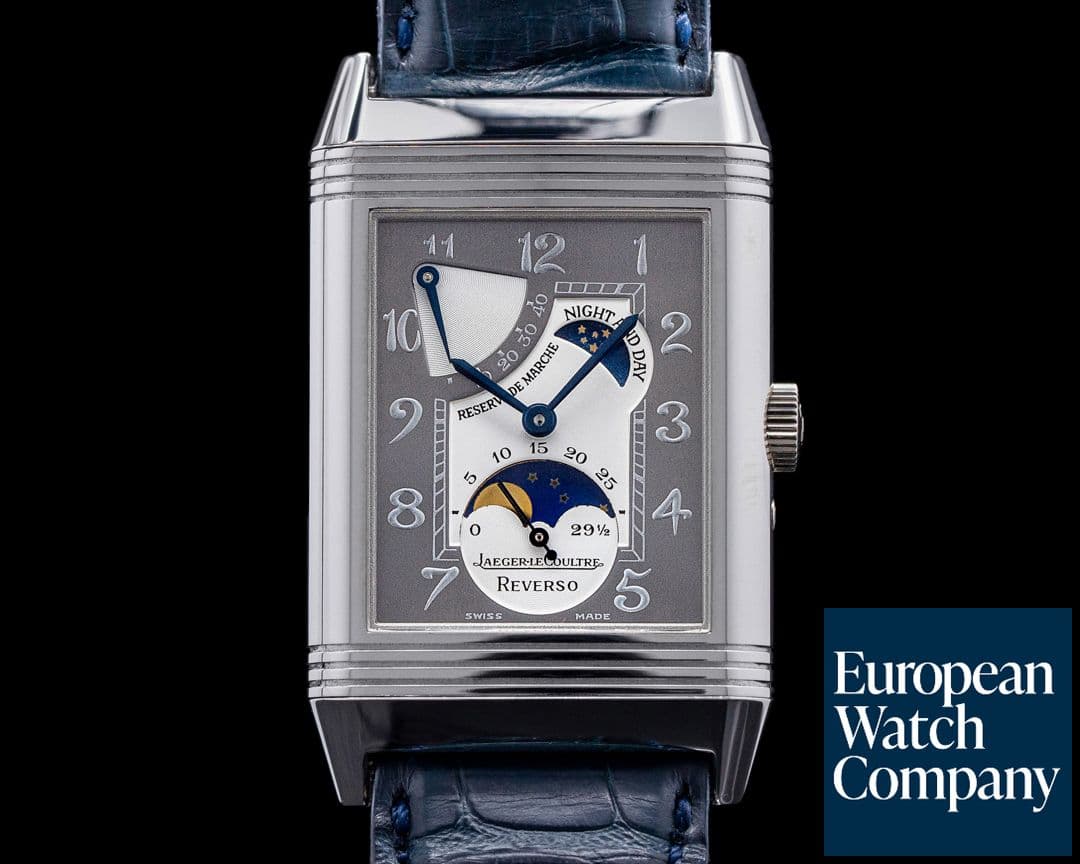 Image of Jaeger LeCoultre Reverso Sun Moon Platinum RARE Limited