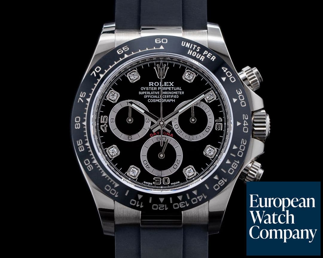 Image of Rolex Daytona 116519 18K Ceramic Black Diamond Dial 2022 