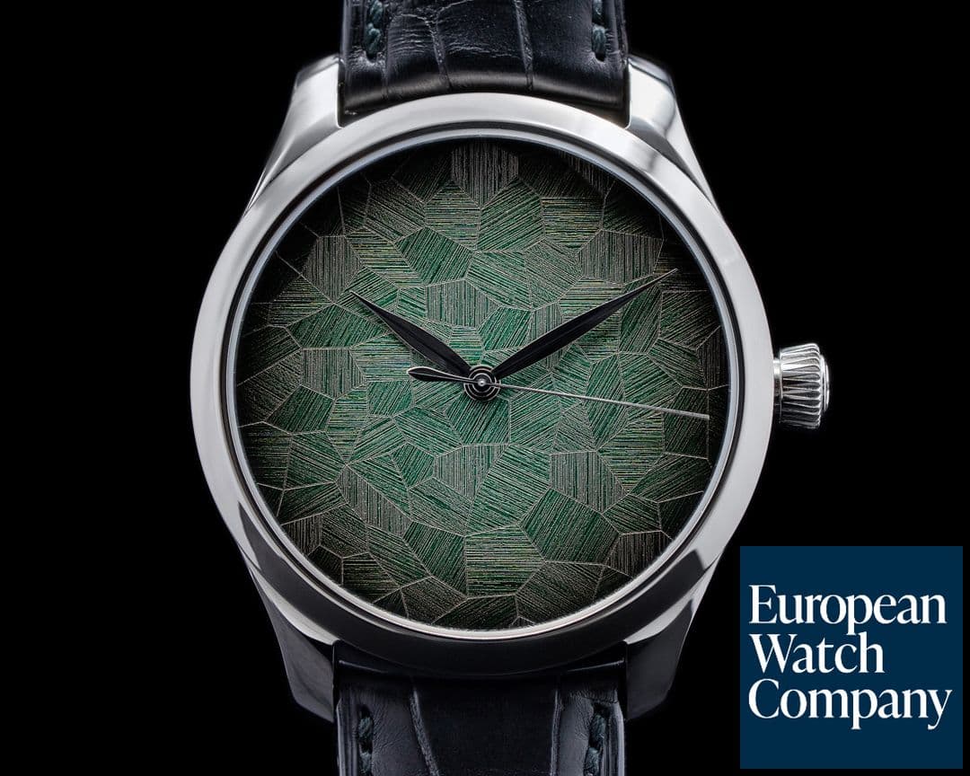 Image of H. Moser and Cie. Endeavour Centre Seconds Concept Green "Mosaic" Dial LIMITED