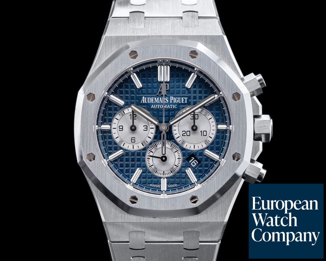 Image of Audemars Piguet Royal Oak 26331ST Chronograph Blue Dial SS 41MM 