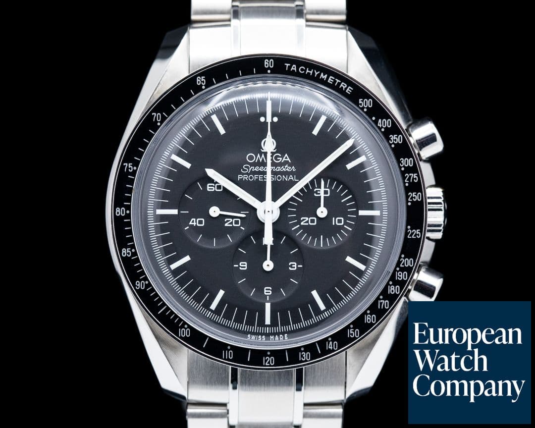 Image of Omega Speedmaster Professional Moonwatch Black Dial 2018