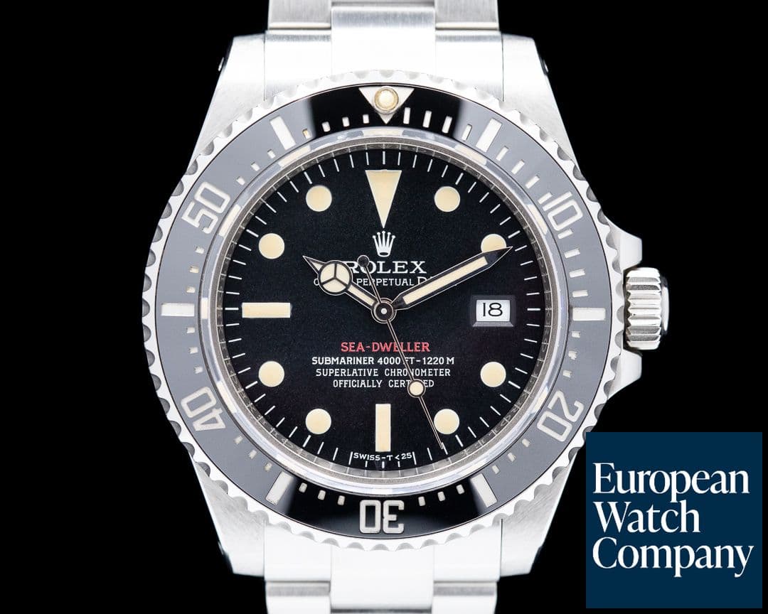 Image of Rolex Project X Designs 1967 Heritage Edition Single Red Rolex Sea-Dweller
