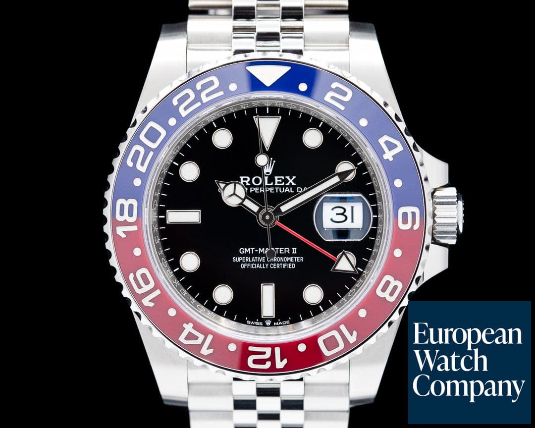 Image of Rolex GMT Master II 126710 BLRO Ceramic "Pepsi" SS Jubile