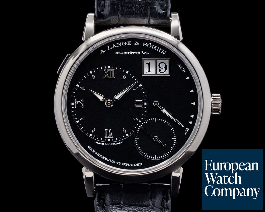 Image of A. Lange and Sohne Grand Lange 1 117.028 Black Dial 