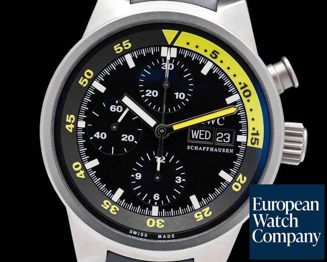 Image of IWC Aquatimer Chronograph Titanium / Rubber