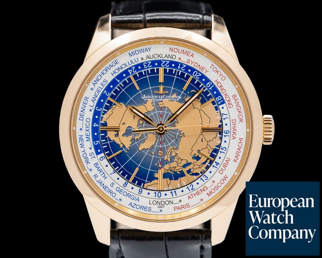 Image of Jaeger LeCoultre Geophysic Universal Time True Second 18k Rose Gold 