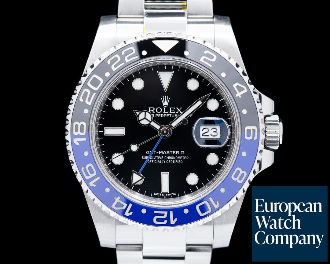 Image of Rolex GMT Master II 116710 Ceramic Batman SS