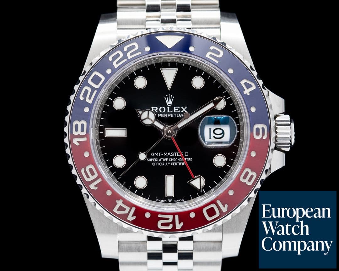 Image of Rolex GMT Master II Ceramic 126710 "Pepsi" SS / Jubilee 2020