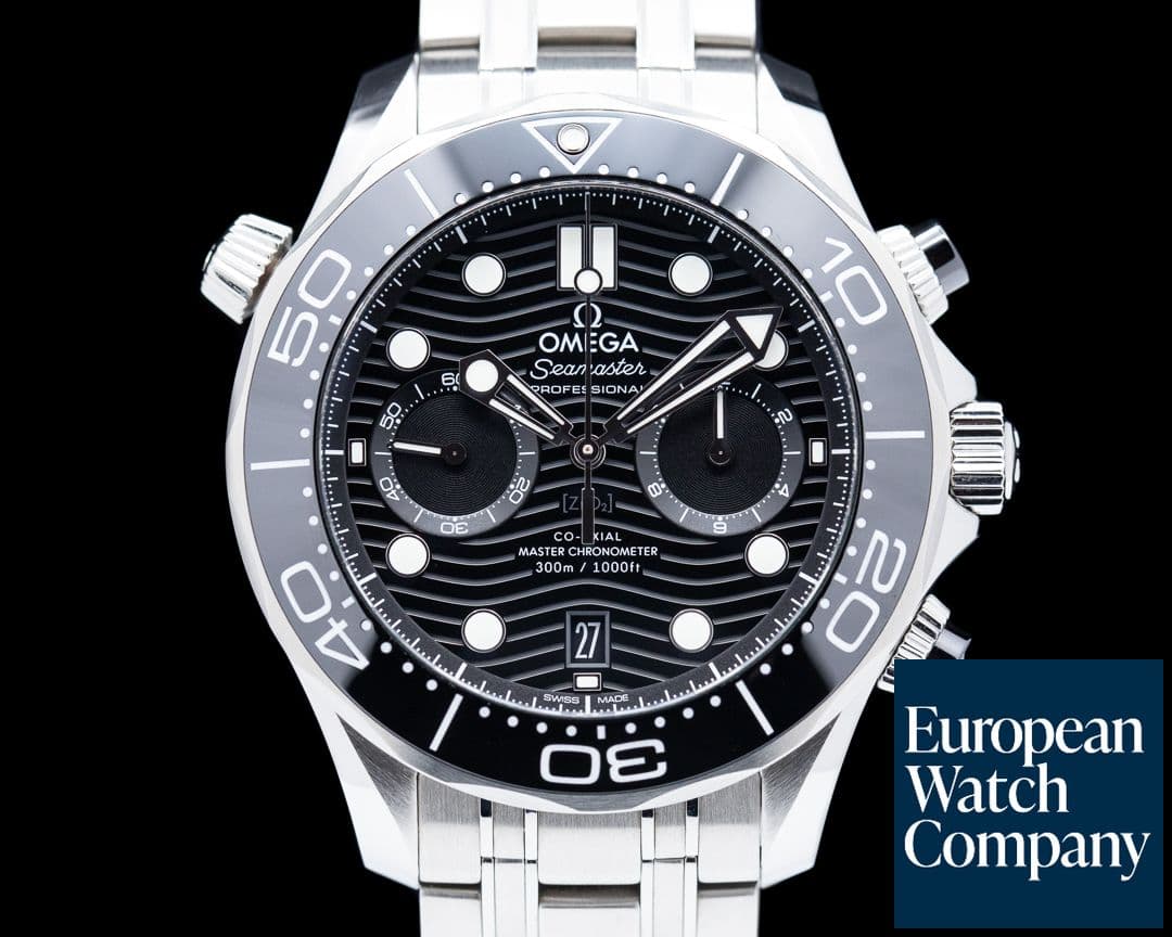 Image of Omega Seamaster Professional Chronograph Black Dial Co-Axial SS 2021
