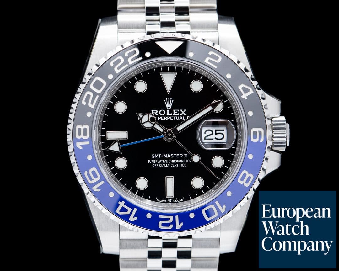 Image of Rolex GMT Master II 126710 Ceramic "Batman" Jubilee UNWORN STICKERED 2021