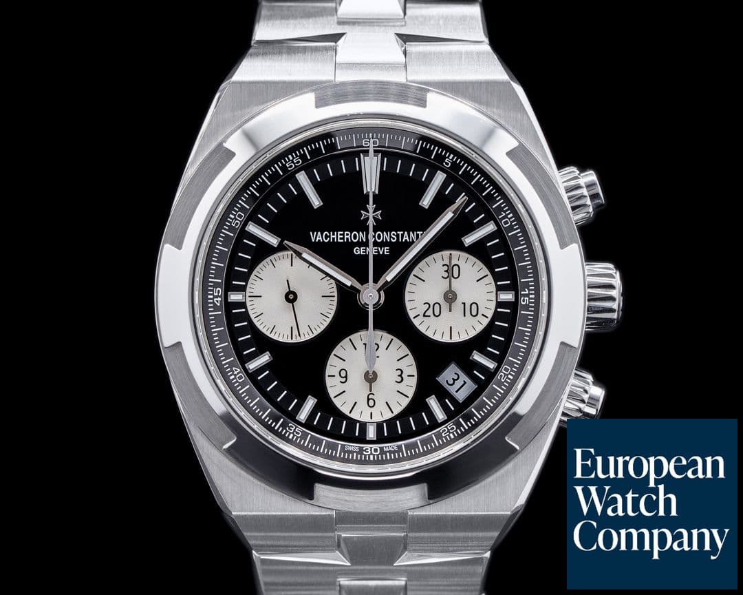 Image of Vacheron Constantin Overseas 5500V/110A Chronograph Black Panda Dial SS / SS 2021