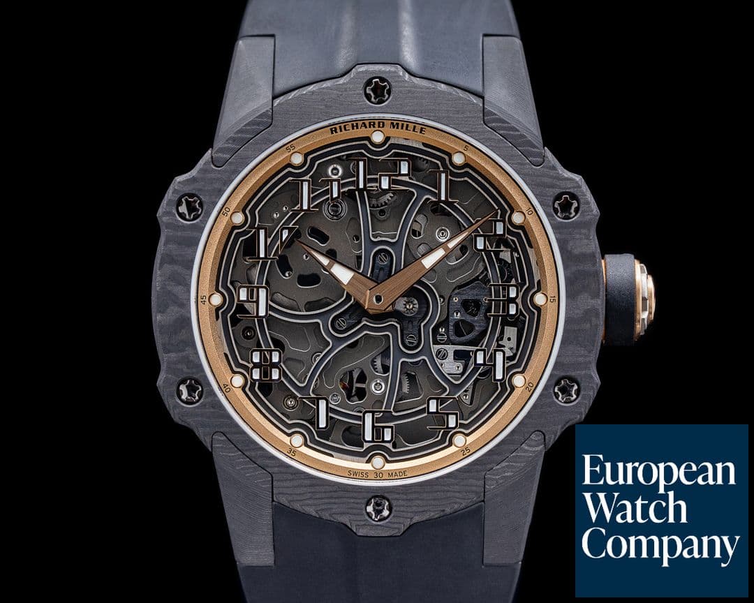 Image of Richard Mille RM33-02 Rose Gold Automatic Carbon TPT