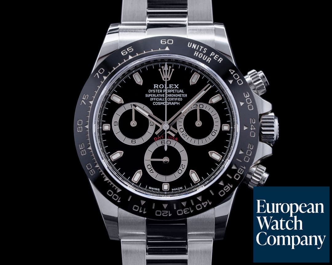 Image of Rolex Daytona 116500 Ceramic Bezel SS / Black Dial 