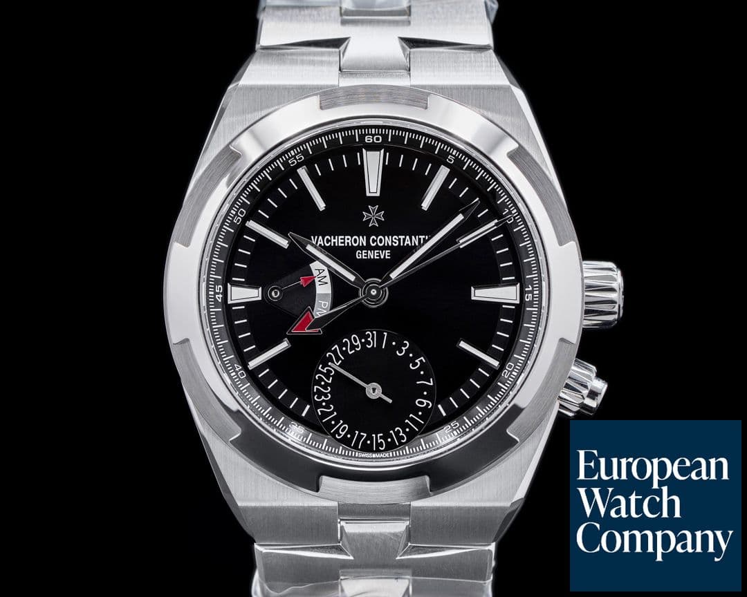 Image of Vacheron Constantin Overseas Dual Time 7900V SS Black Lacquer Dial 