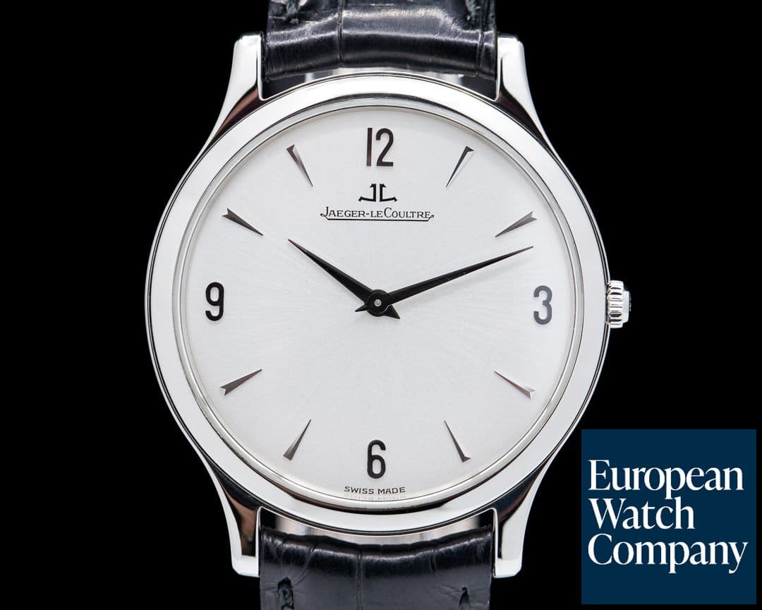 Image of Jaeger LeCoultre Master Ultra Thin SS / Silver Dial 