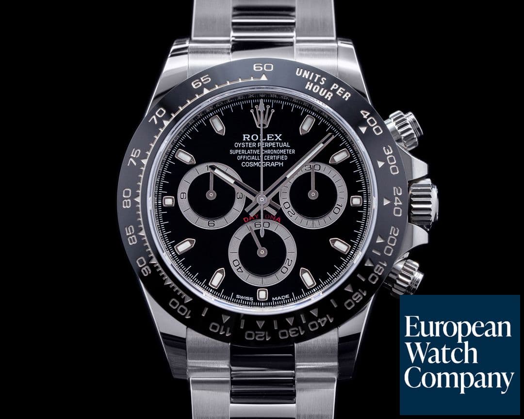 Image of Rolex Daytona 116500 Ceramic Bezel SS / Black Dial 