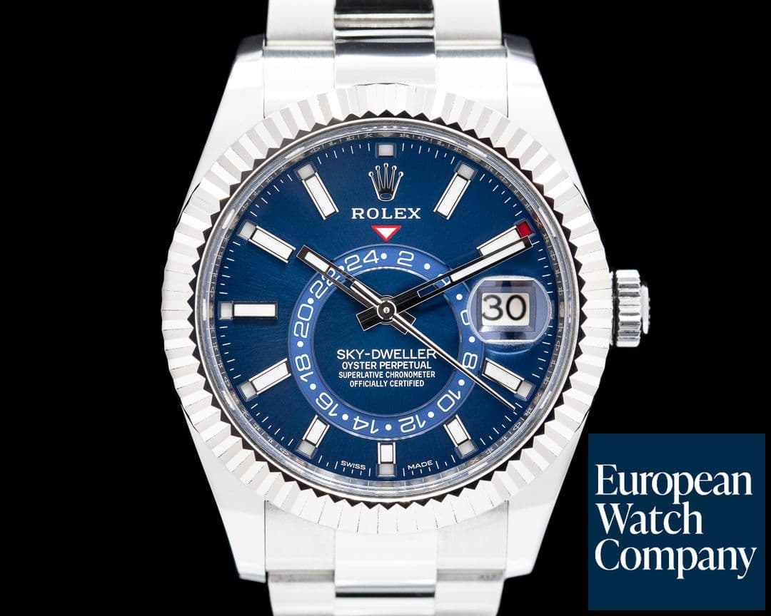 Image of Rolex Sky Dweller 326934 Steel Blue SS / Oyster 2021