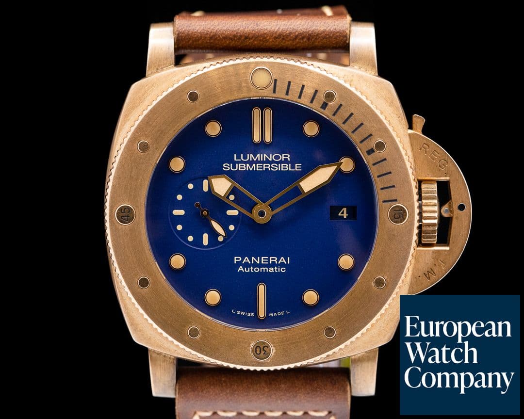 Image of Panerai Luminor Submersible 1950 BRONZO 3 Days Automatic 2017