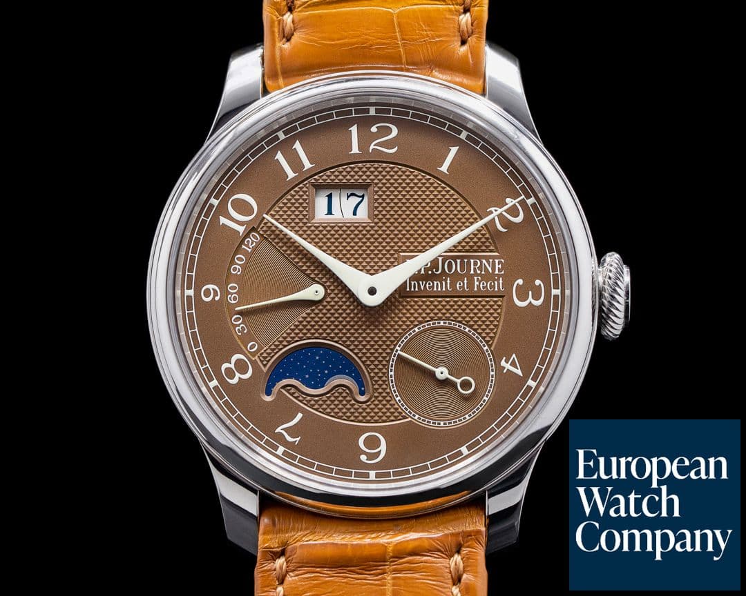 Image of F. P. Journe Octa Automatique Lune Platinum HAVANA DIAL