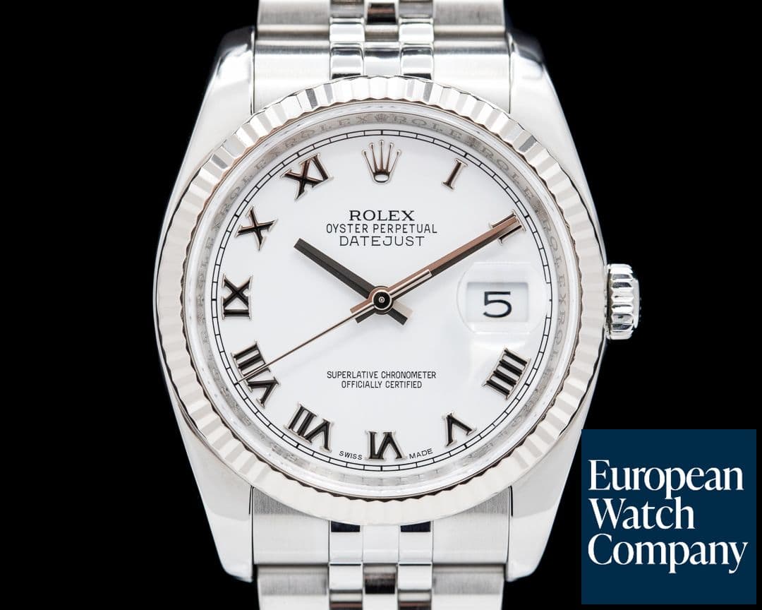 Image of Rolex Datejust SS Jubilee Silver Roman Dial 