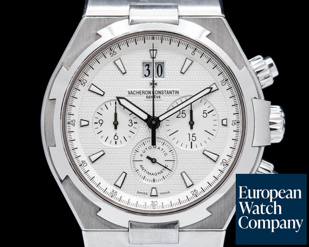 Image of Vacheron Constantin Overseas Chronograph White Dial SS / SS 