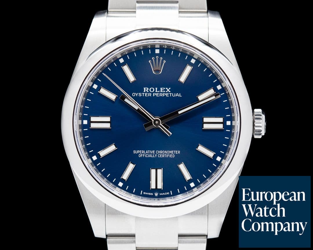 Image of Rolex Oyster Perpetual 124300 41mm SS / Blue Dial 2022 UNWORN