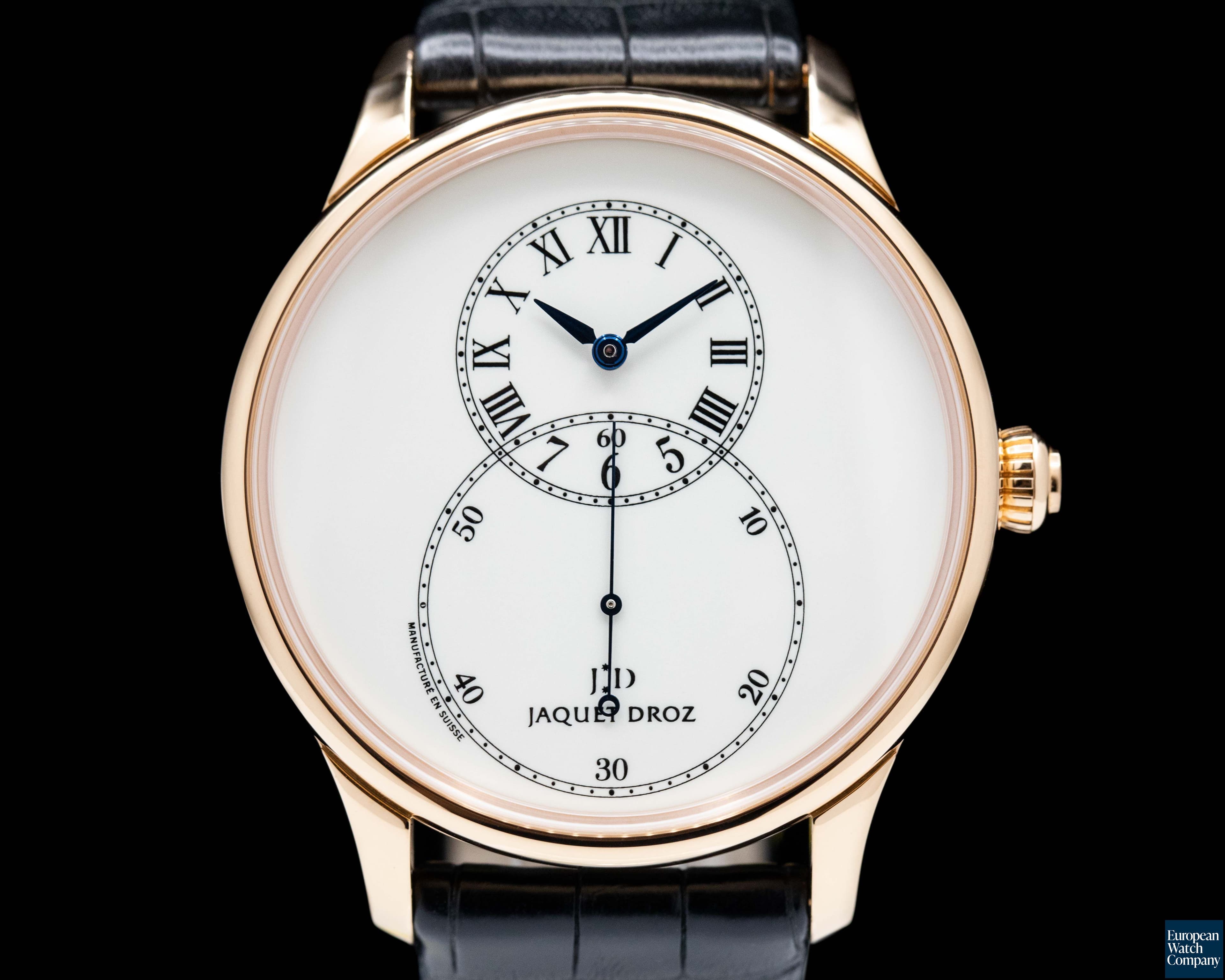 Image of Jaquet Droz Grande Seconde 18K Rose Gold Ivory Dial