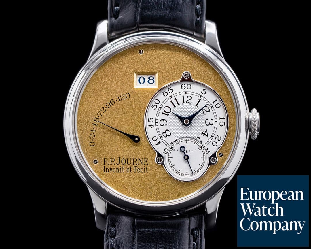 Image of F. P. Journe Octa Reserve De Marche Platinum BRASS MOVEMENT 38MM VERY EARLY!! 
