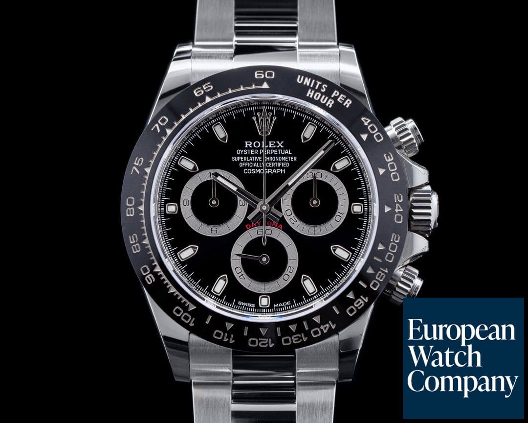 Image of Rolex Daytona 116500 Ceramic Bezel SS / Black Dial 2021