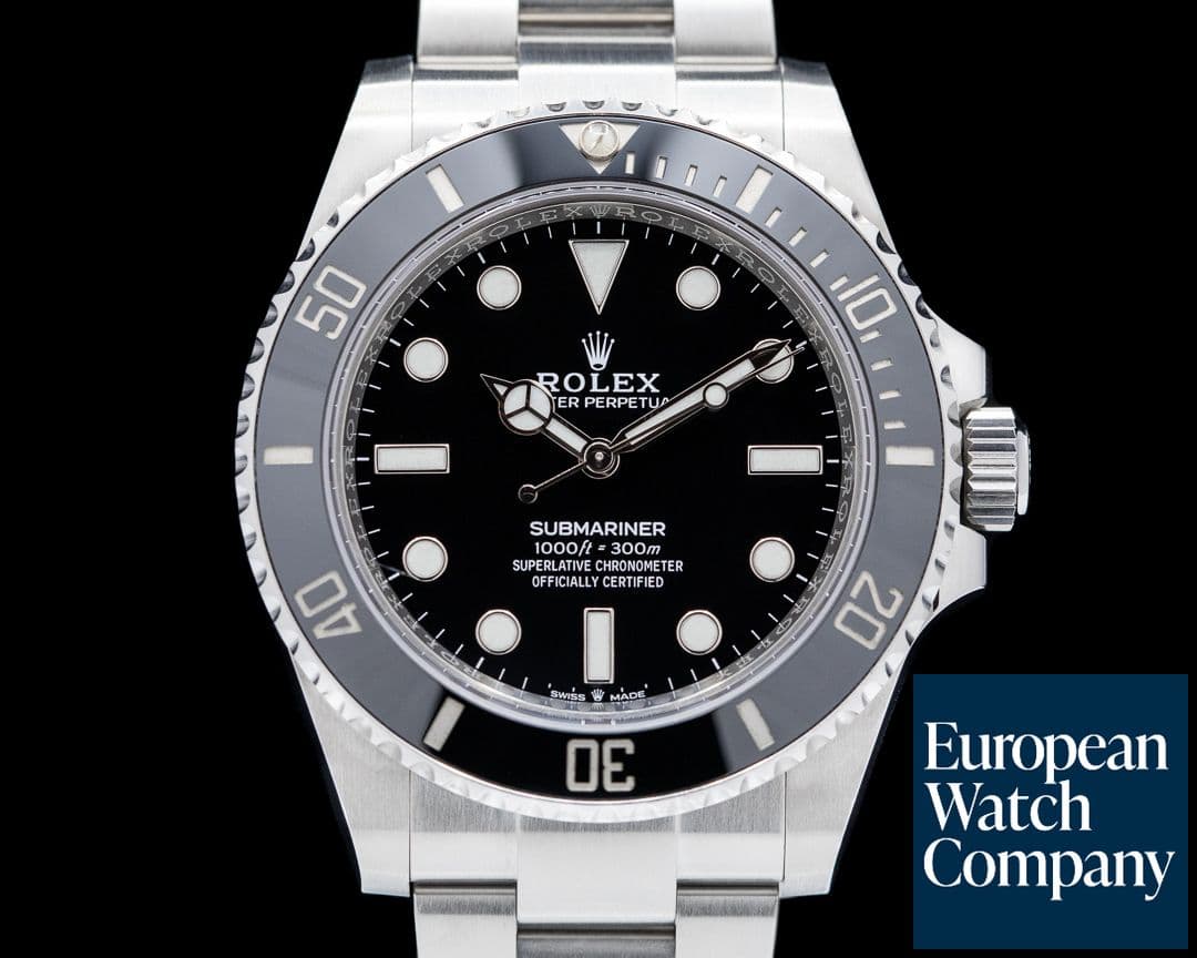 Image of Rolex Submariner 124060 No Date Ceramic Bezel 41MM 2021