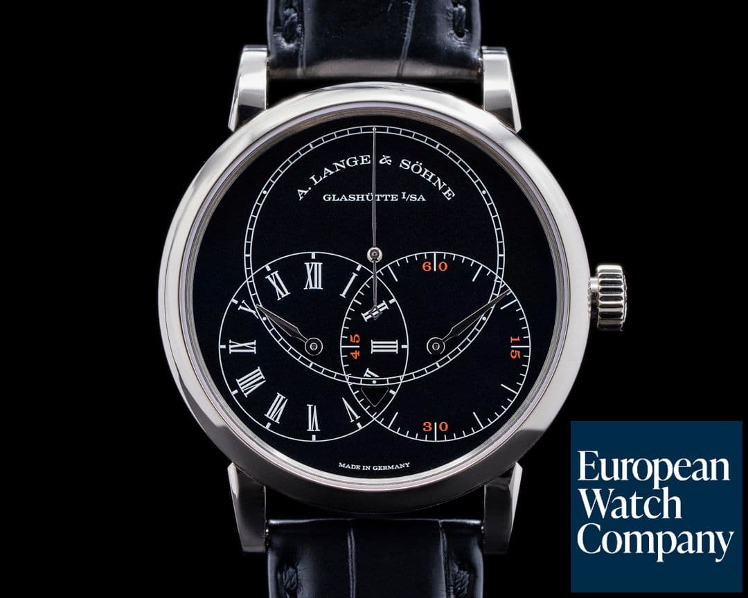 Image of A. Lange and Sohne Richard Lange 252.029 JUMPING SECONDS White Gold Black Dial 