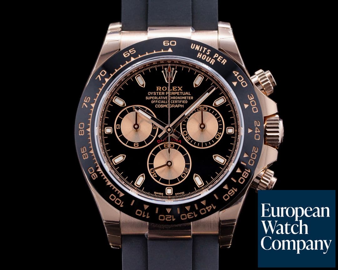 Image of Rolex Cosmograph Daytona 116515LN Ceramic 18K Everose / Black dial UNWORN