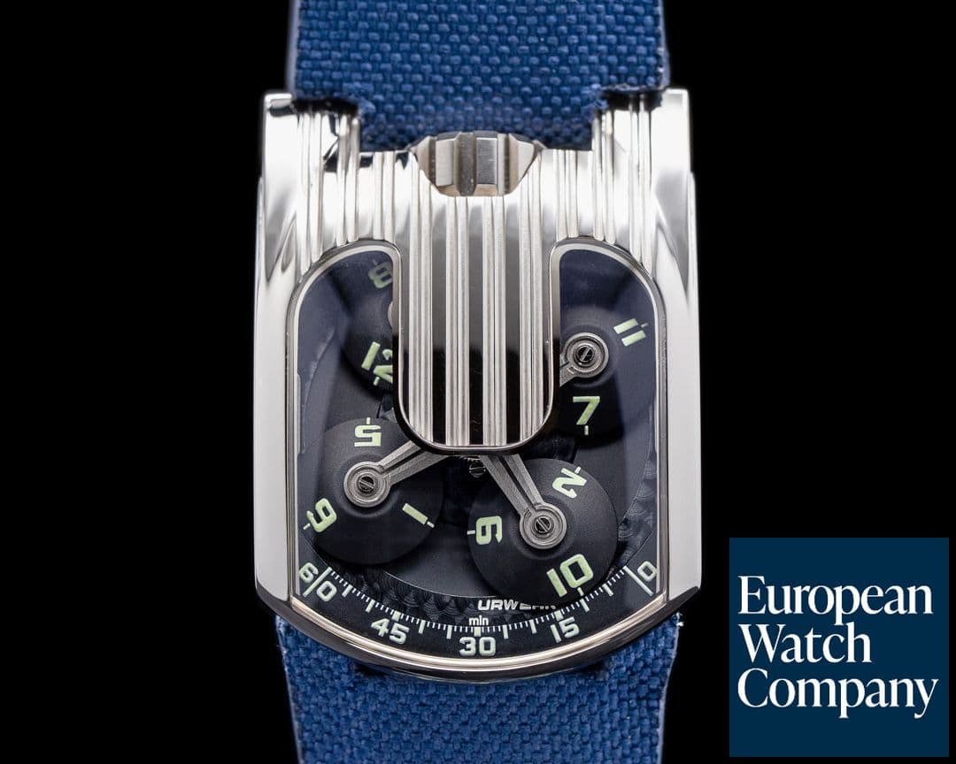Image of URWERK 103.09 Manual Wind 18k White Gold FULL SET