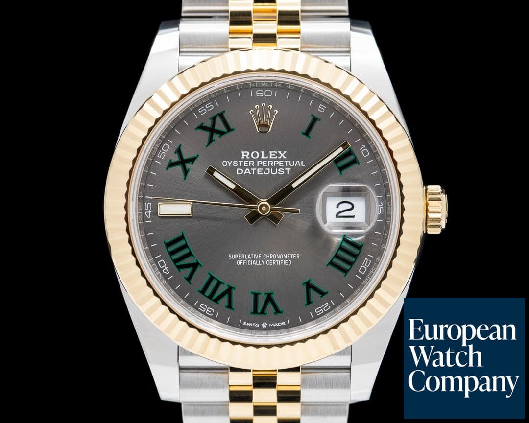 Image of Rolex Datejust II 126333 "Wimbledon" Dial 18K / SS 41MM 2020