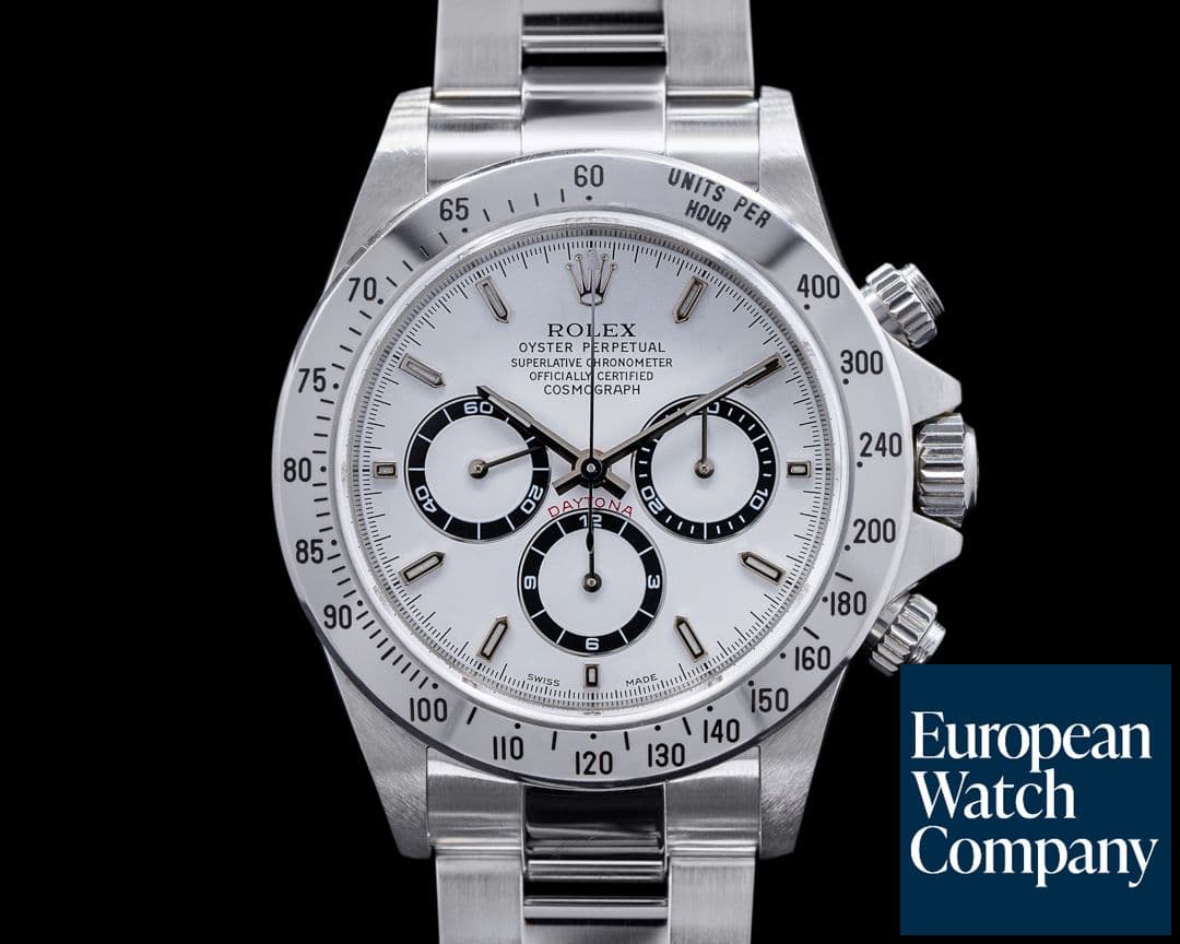 Image of Rolex Daytona SS White Dial Zenith Movement A Series FULL SET NICE
