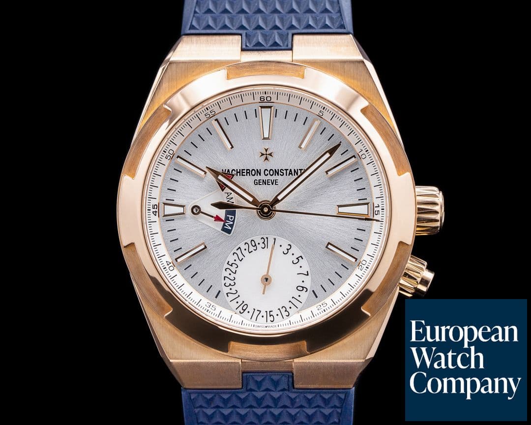 Image of Vacheron Constantin Overseas Dual Time 7900V 18K 5N Silver Dial 